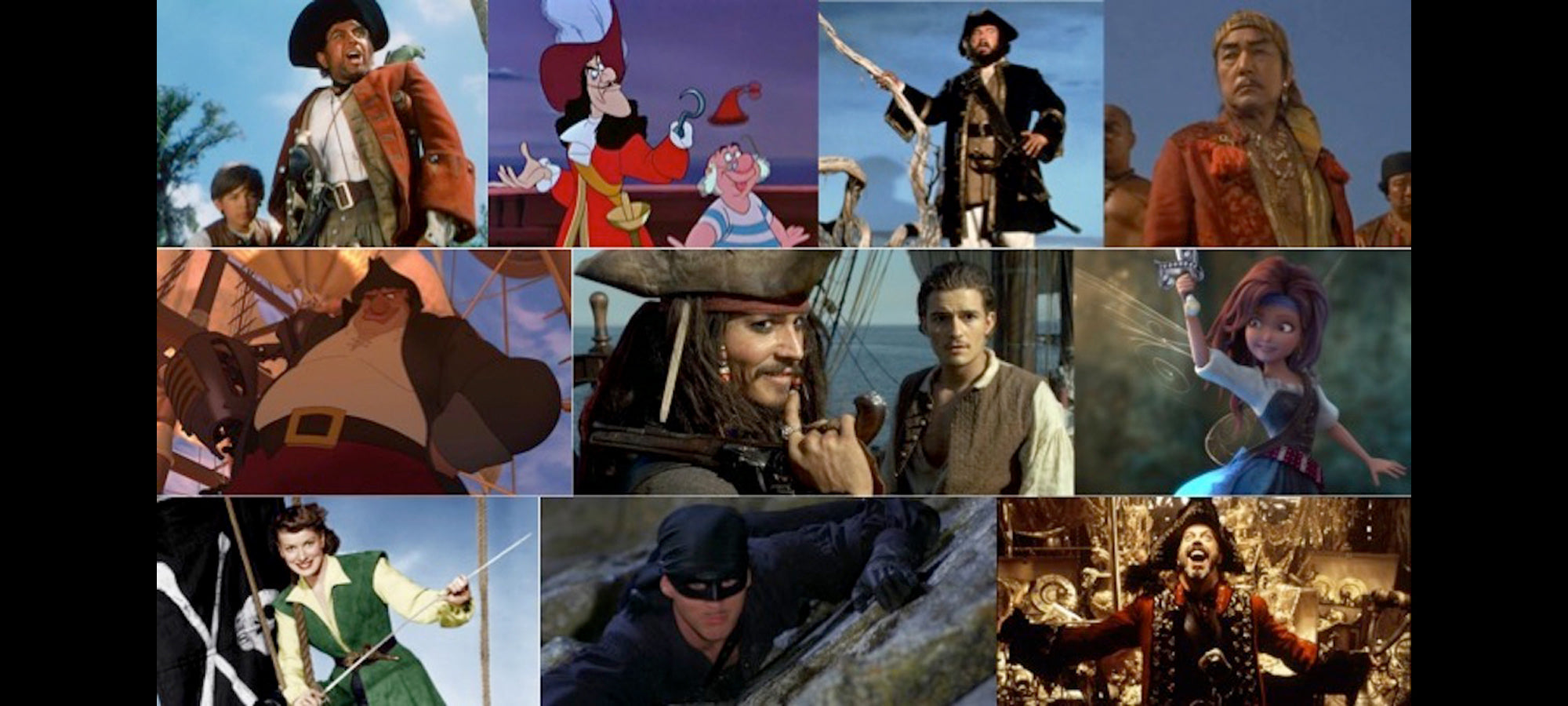 The Top Ten Pirate Movies of All Time