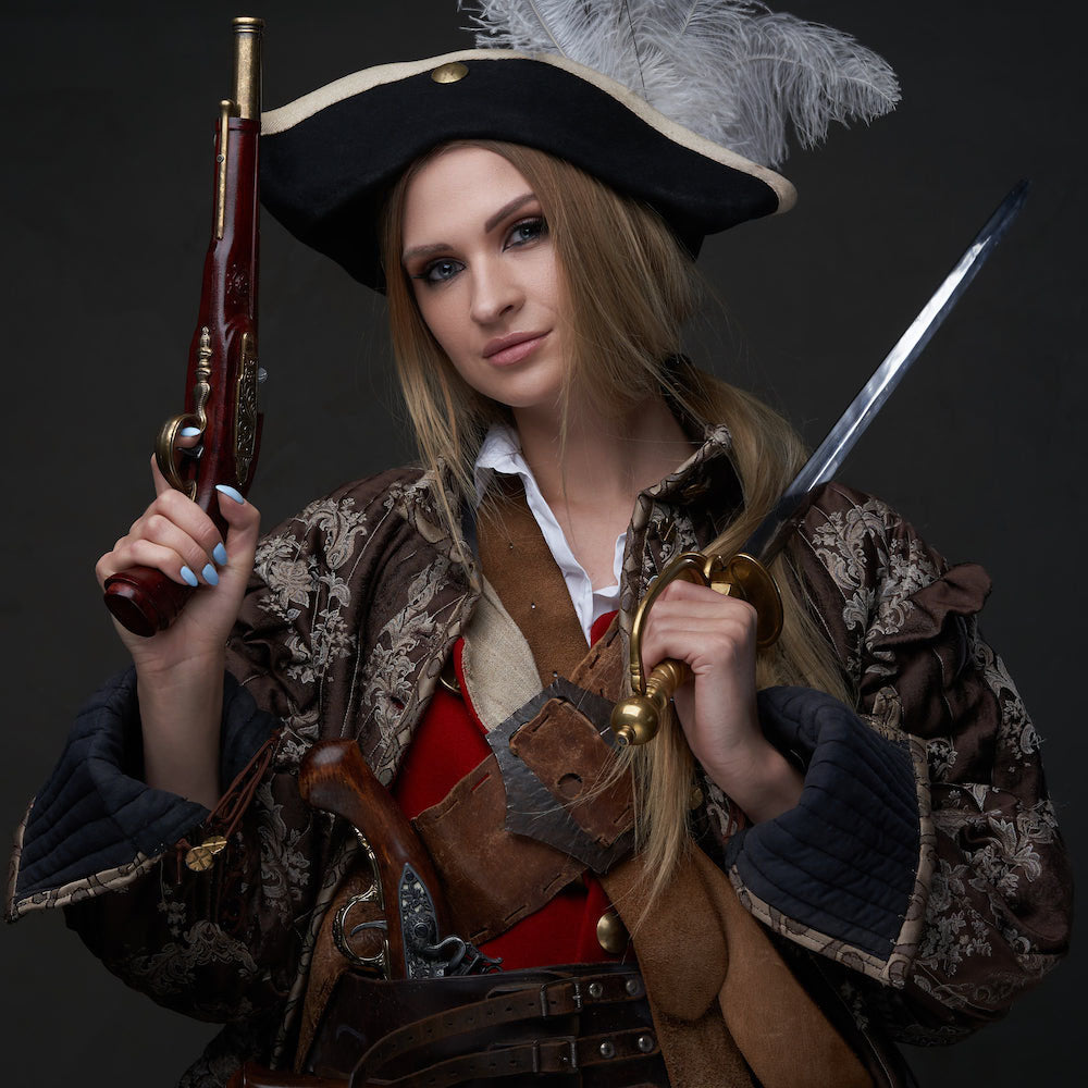 authentic pirate captain coat