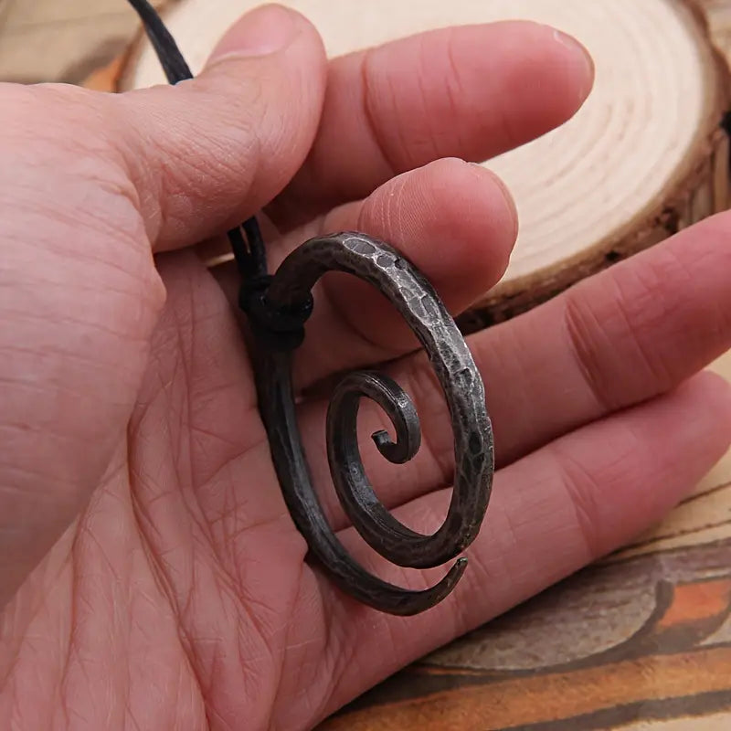 Pirate Spiral Pendant Necklace