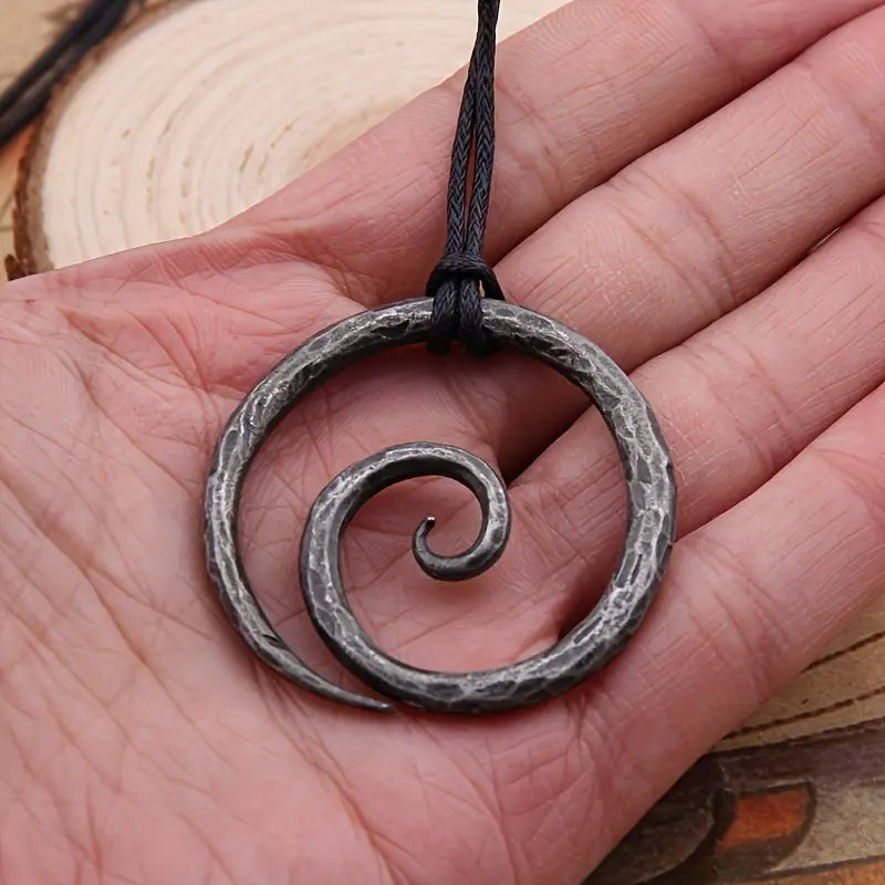 Pirate Spiral Pendant Necklace