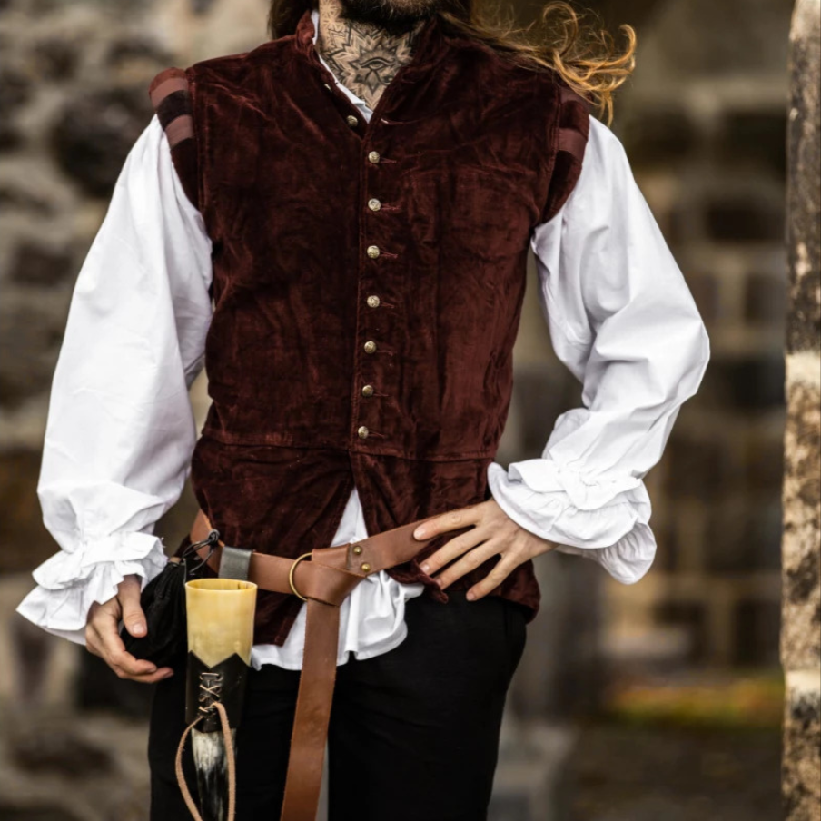 Pirate Captain's Velvet Vest