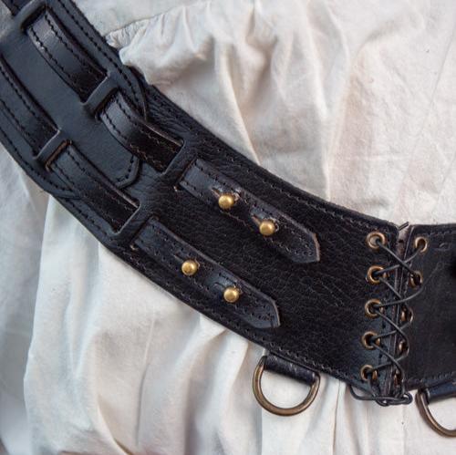 Pirate Bandolier - Rugged Leather