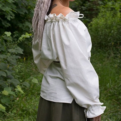 Ladies' Historical Cotton Pirate Shirt | Loose Fit