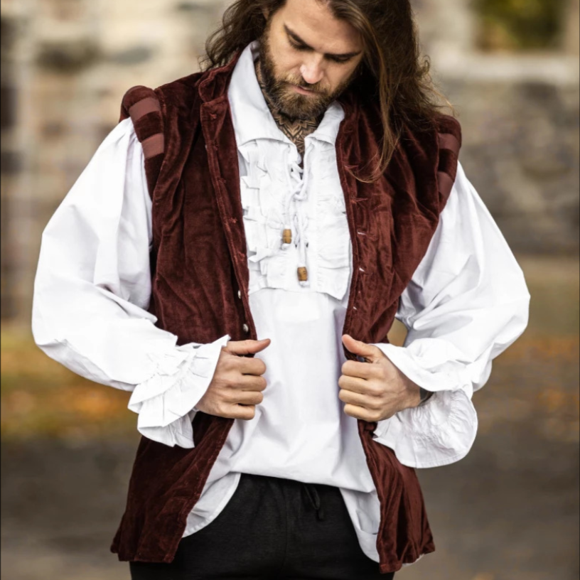 Pirate Captain's Genuine Velvet Vest 