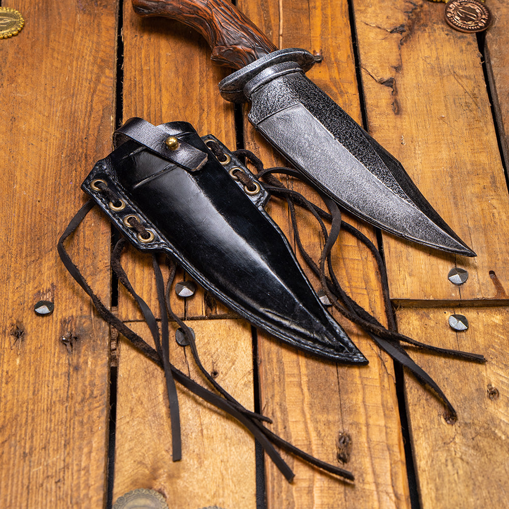 Genuine Leather Scabbard in black