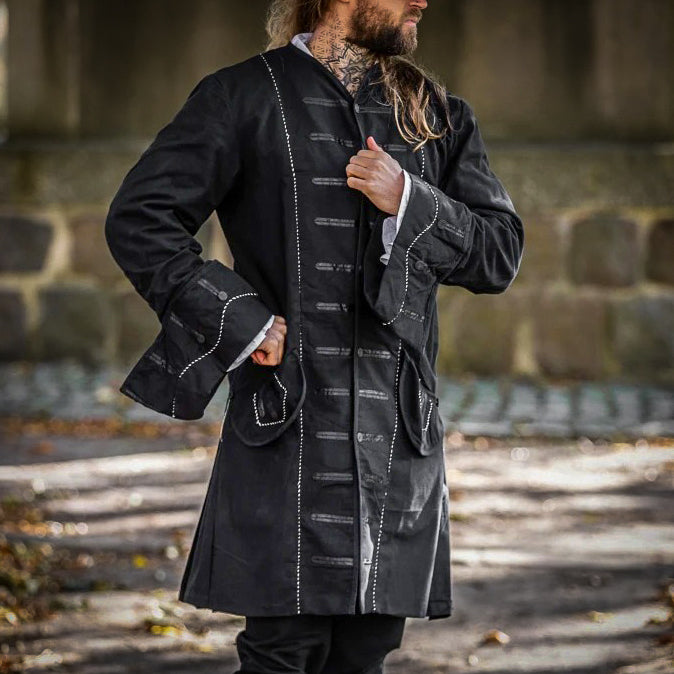 Sea Dog Pirate Frock Coat | Authentic Maritime Outerwear