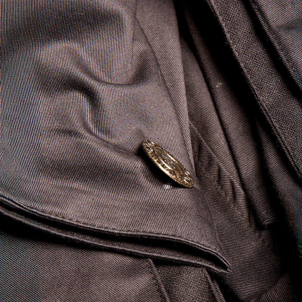 close up on Master and Commander Pirate Overcoat