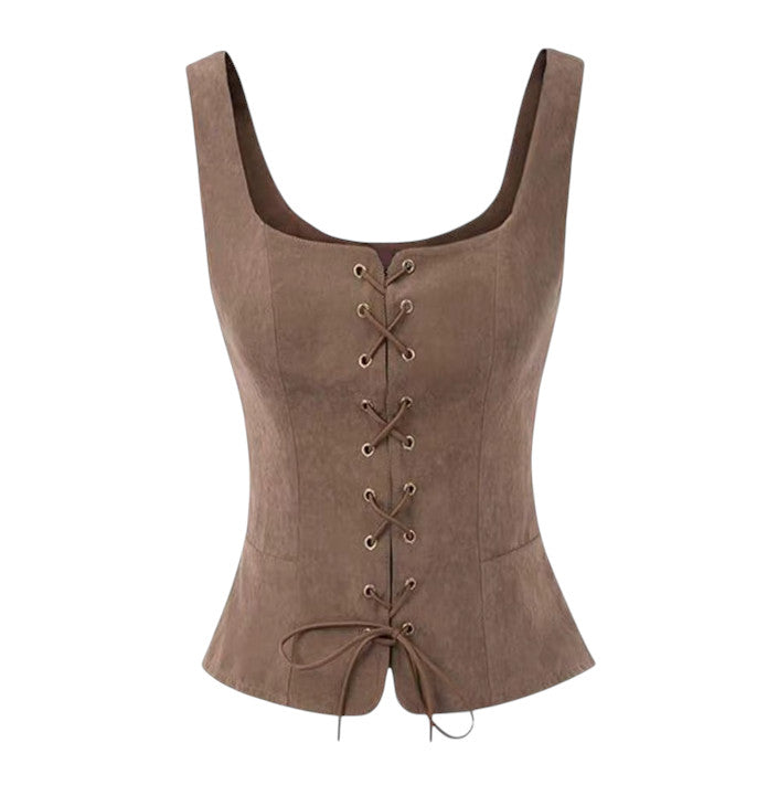 Peasant Girl Laced Bodice | Pirate Wench Corset Top