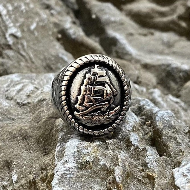 Pirate Man o' War Ring