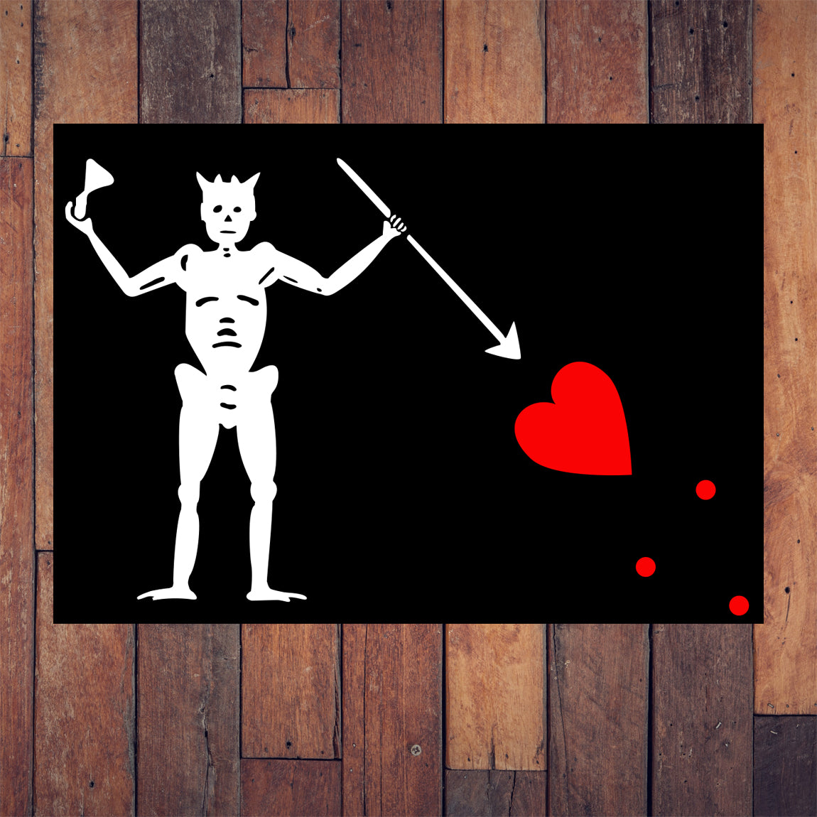 Blackbeard Pirate Flag