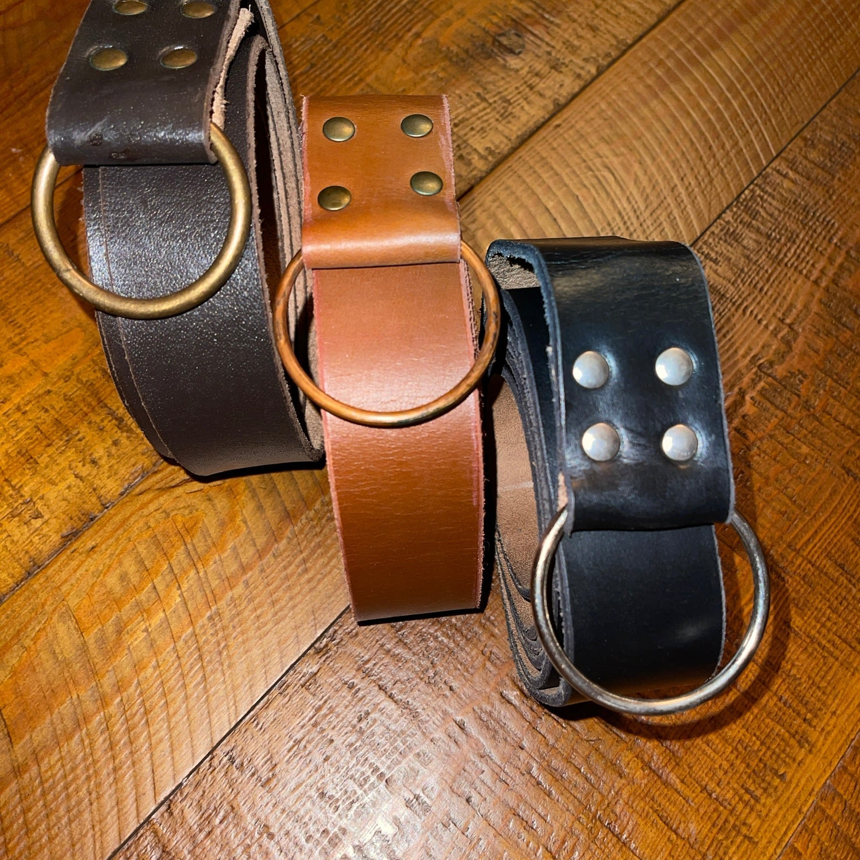 pirate belt in black, brown, and dark brown color 