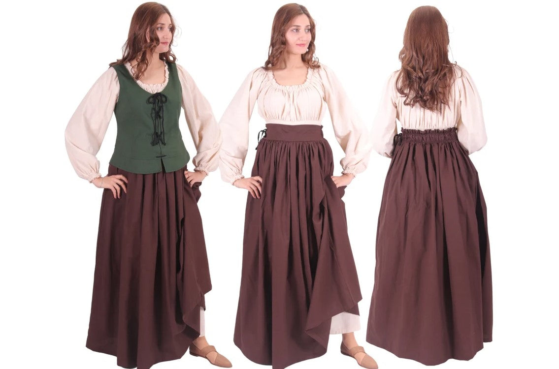 Brown Viking Skirt